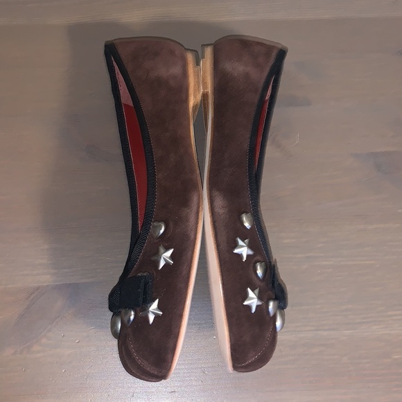 Marc by Marc Jacobs Maroon Suede Flats - Women’s Size 37 - Picture 9 of 9